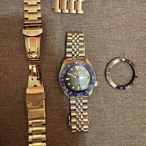 SEIKO 5 Sports with Modded Submariner Bezel(s)